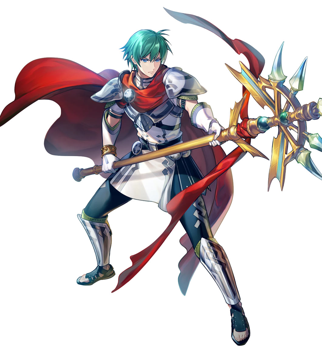 Resplendent Ephraim, Battle Art from Fire Emblem Heroes