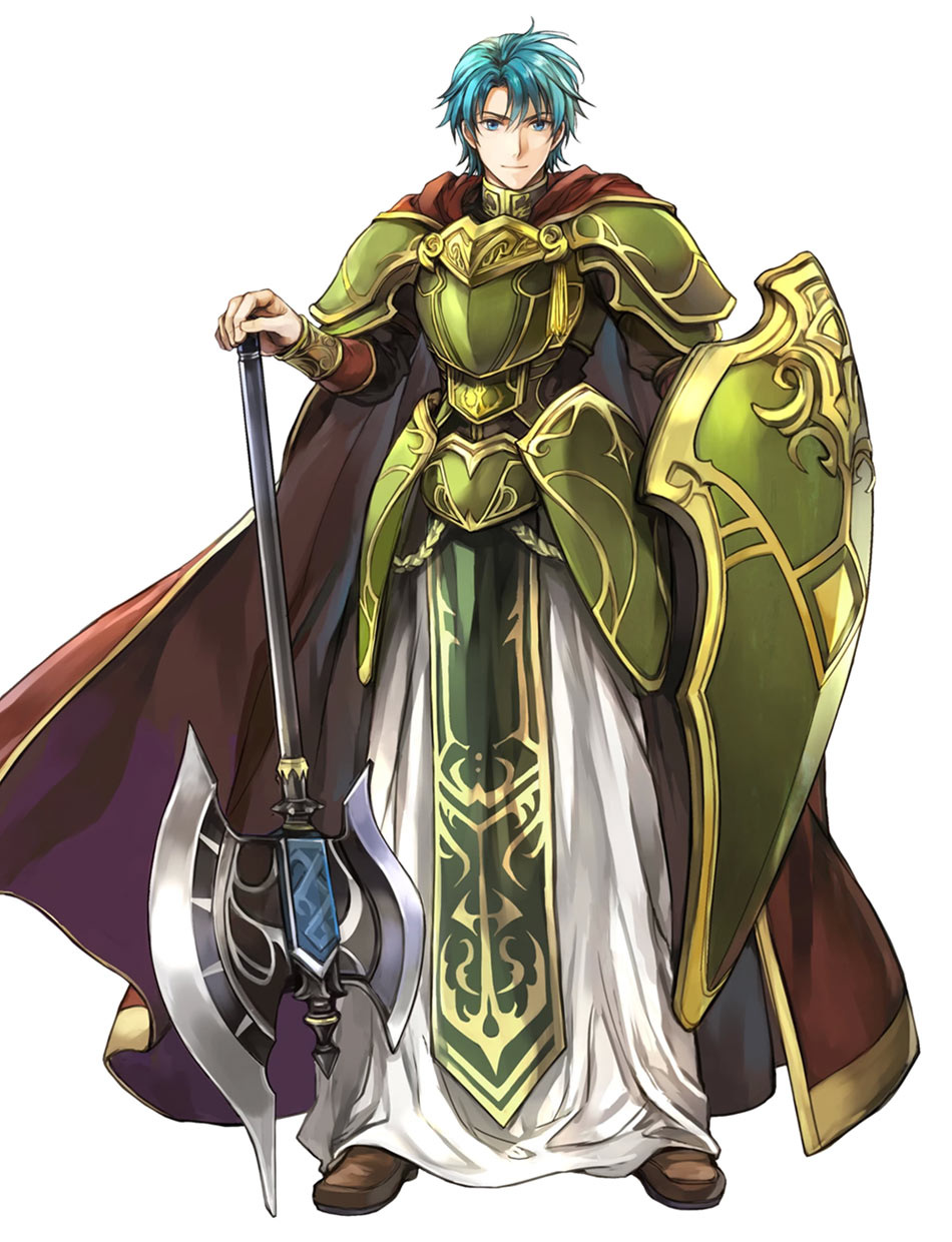 Sacred Twin Lord Ephraim Art from Fire Emblem Heroes