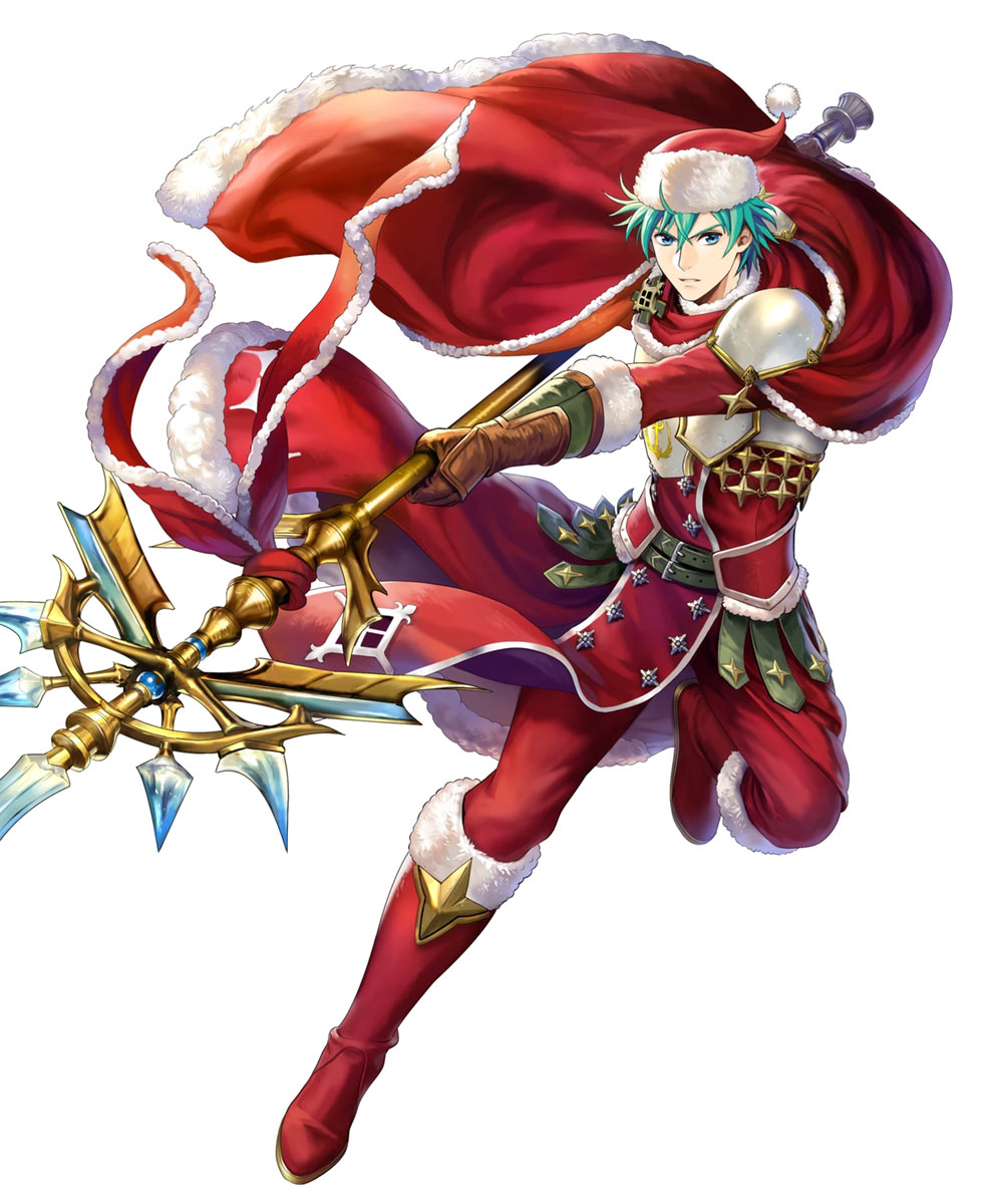 Sparkling Gallantly Ephraim, Battle Art from Fire Emblem Heroes