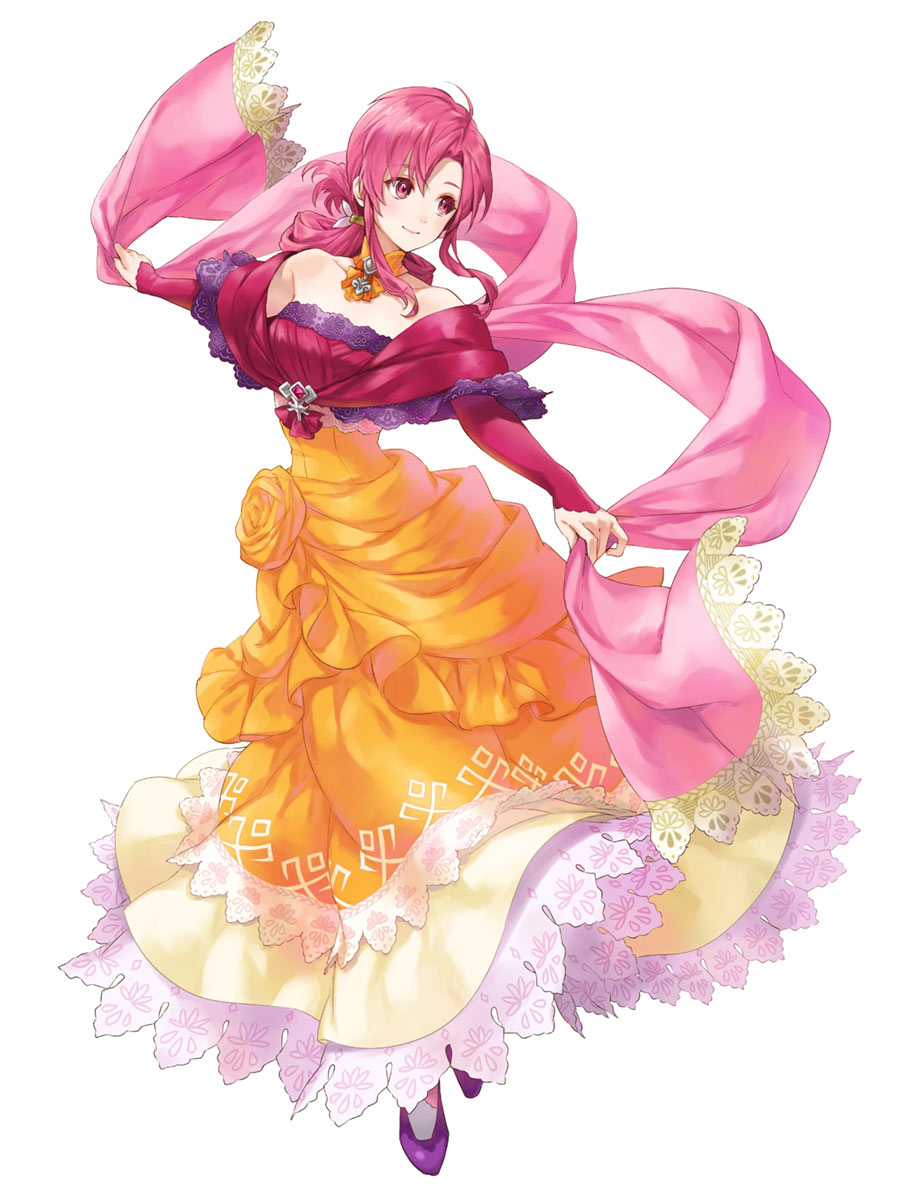 Glimmering Lady Ethlyn, Battle Art from Fire Emblem Heroes
