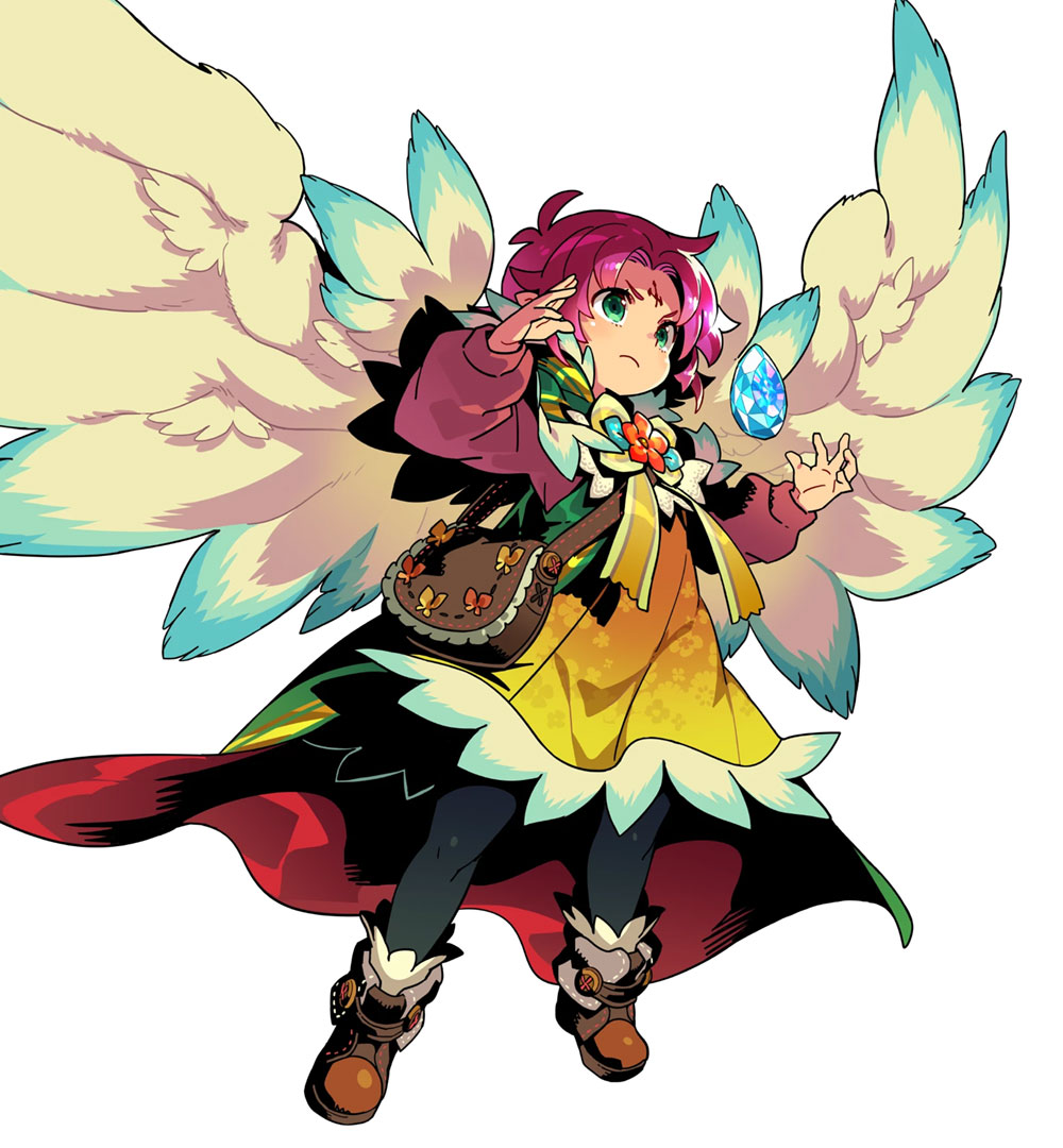 Childlike Dragon Fae, Battle Art from Fire Emblem Heroes