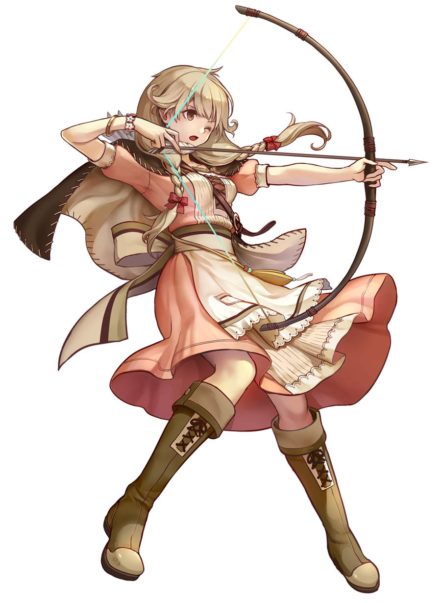 Faye, Battle Art from Fire Emblem Heroes