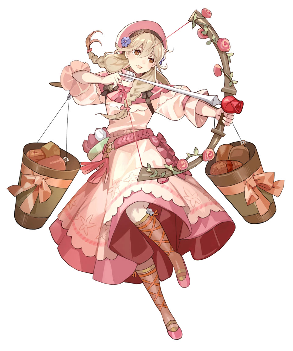 Drawn Heartstring Faye, Battle Art from Fire Emblem Heroes