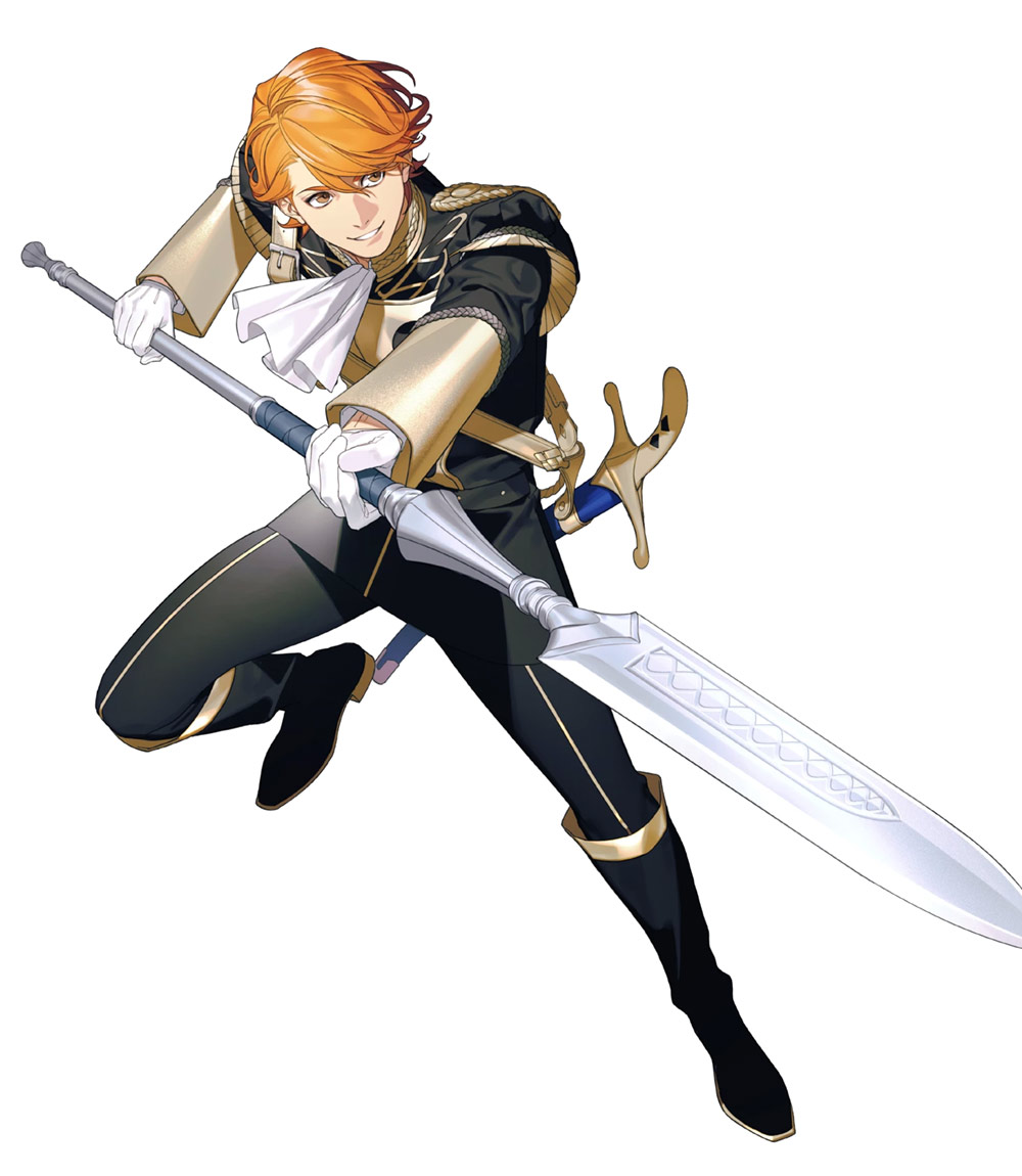 Ferdinand von Aegir, Battle Art from Fire Emblem Heroes