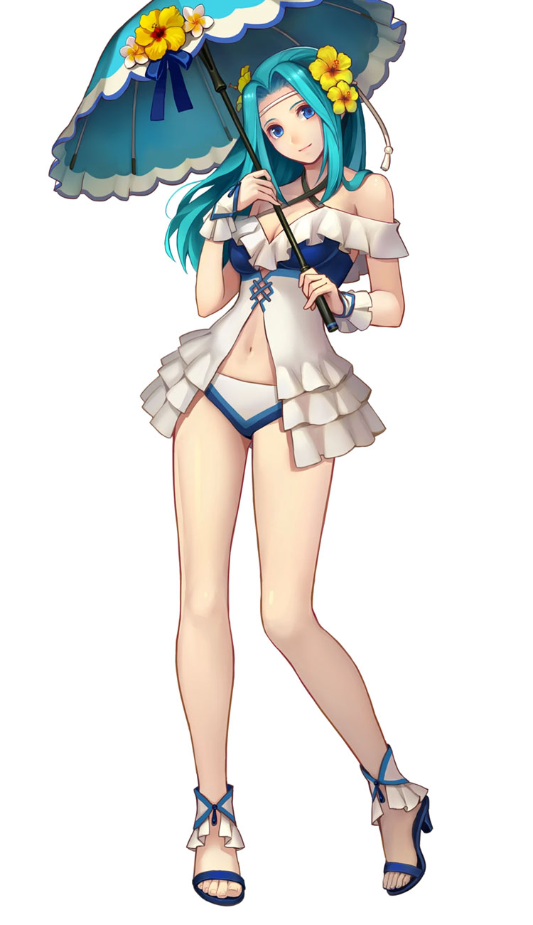 Defrosted Illian Fiora Art from Fire Emblem Heroes
