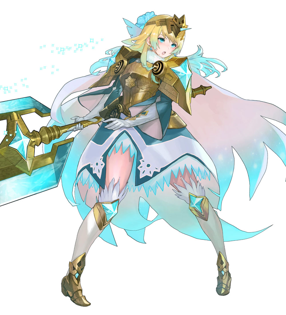 Ice Ascendant Fjorm, Battle Art from Fire Emblem Heroes