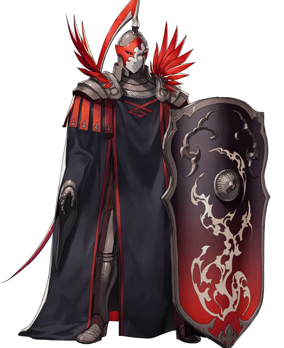 Flame Emperor Art from Fire Emblem Heroes