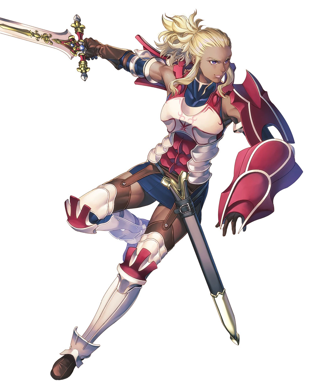Flavia, Battle Art from Fire Emblem Heroes
