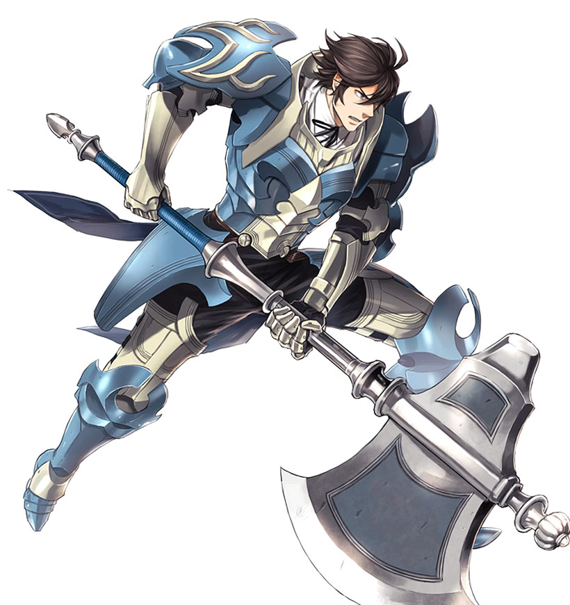 Frederick, Battle Art from Fire Emblem Heroes