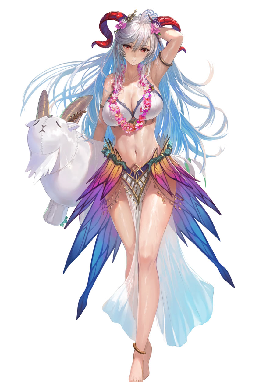 Fleeting Summer Freyja Art from Fire Emblem Heroes
