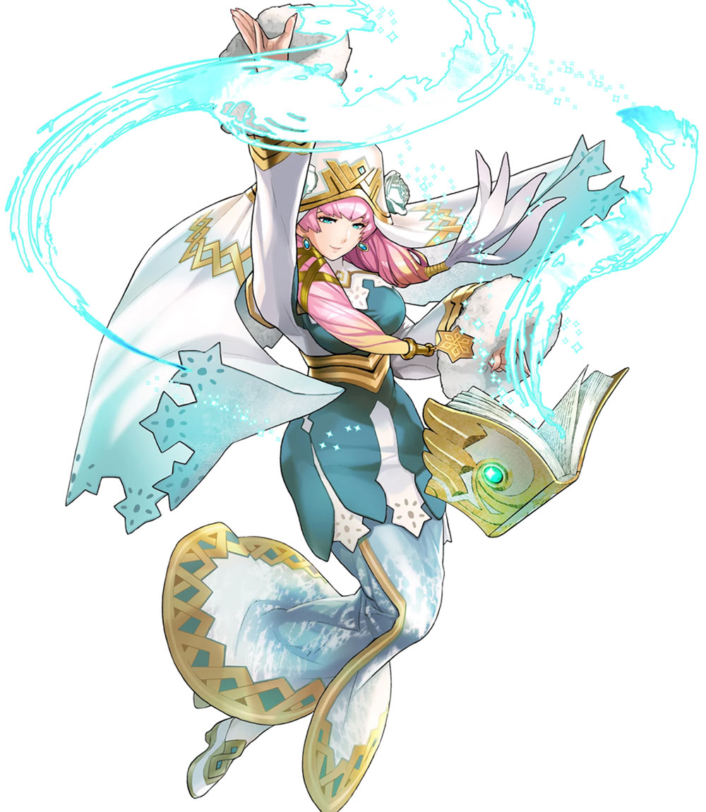 Gunnthr&aacute;, Battle Art from Fire Emblem Heroes