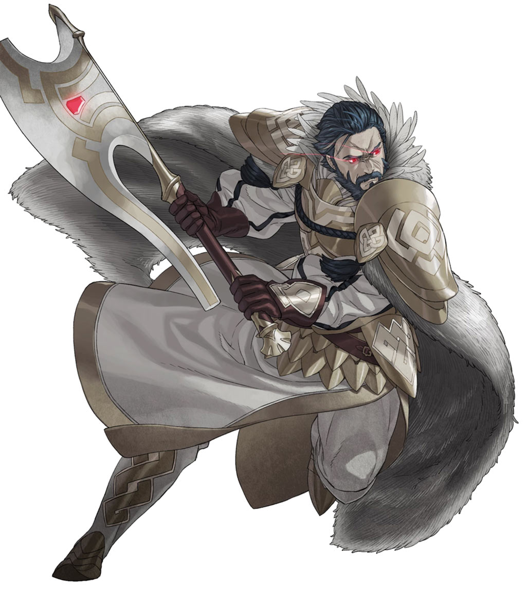 Gustav, Battle Art from Fire Emblem Heroes