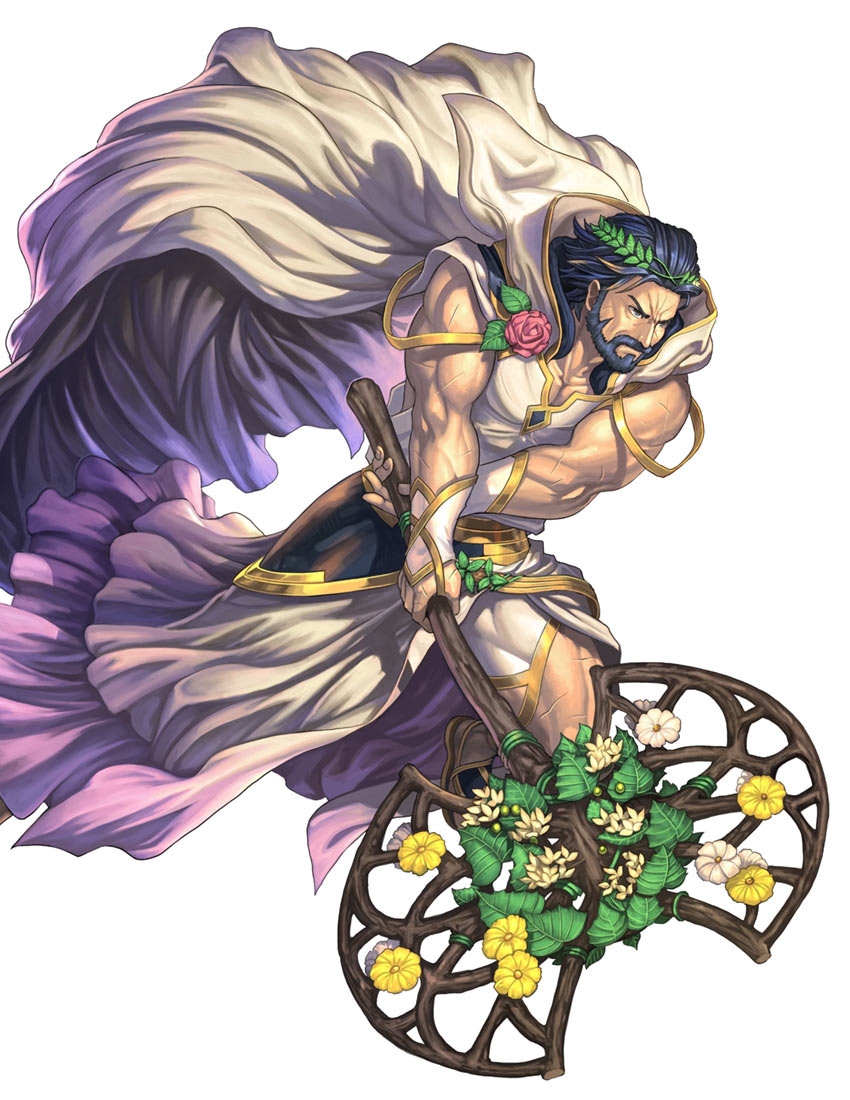 Majestic Love Gustav, Battle Art from Fire Emblem Heroes