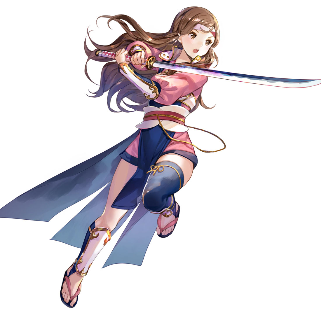Hana, Battle Art from Fire Emblem Heroes
