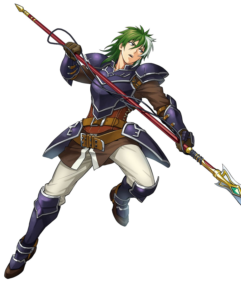 Heath, Battle Art from Fire Emblem Heroes