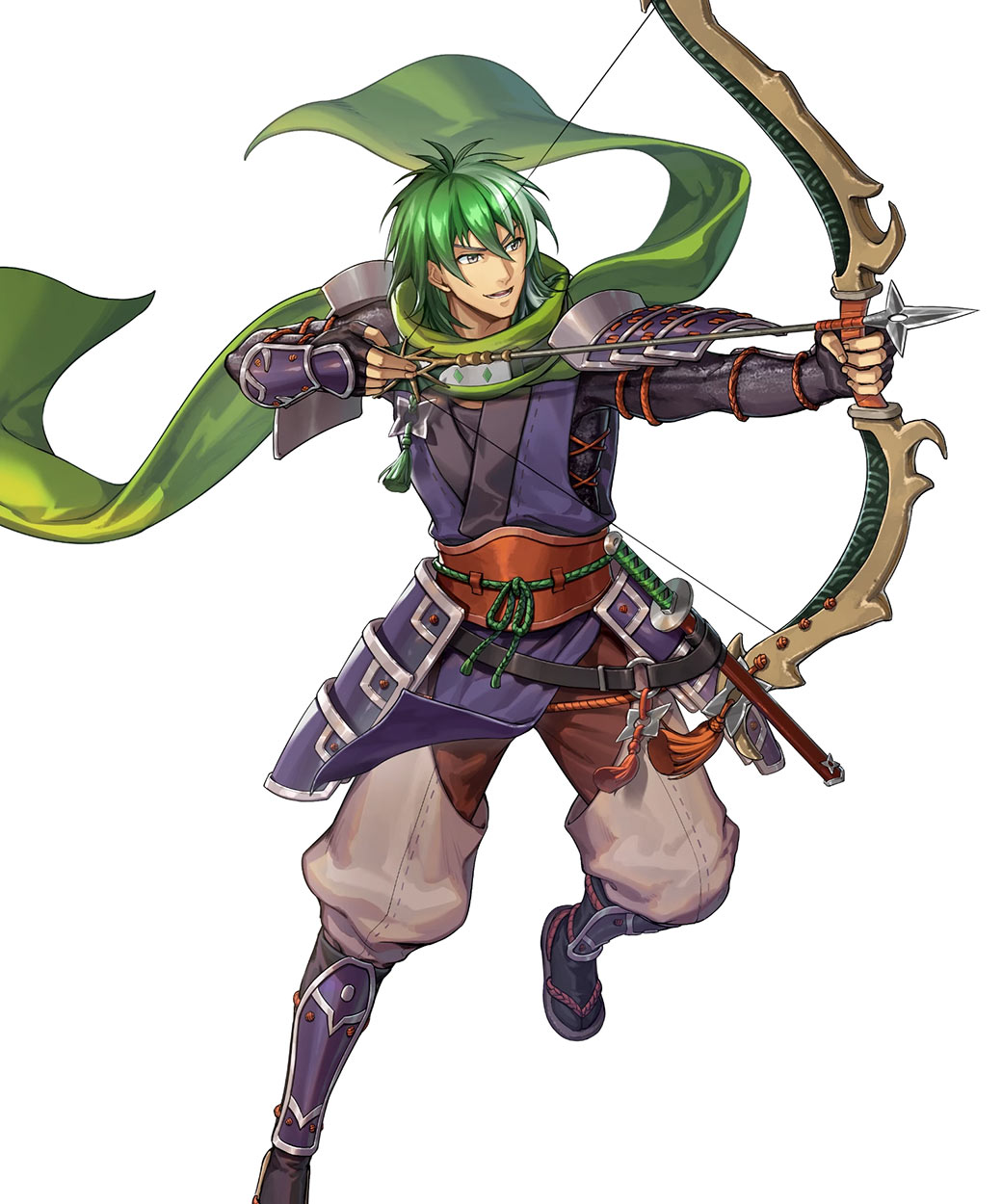 Wyvern Ninja Heath, Battle Art from Fire Emblem Heroes