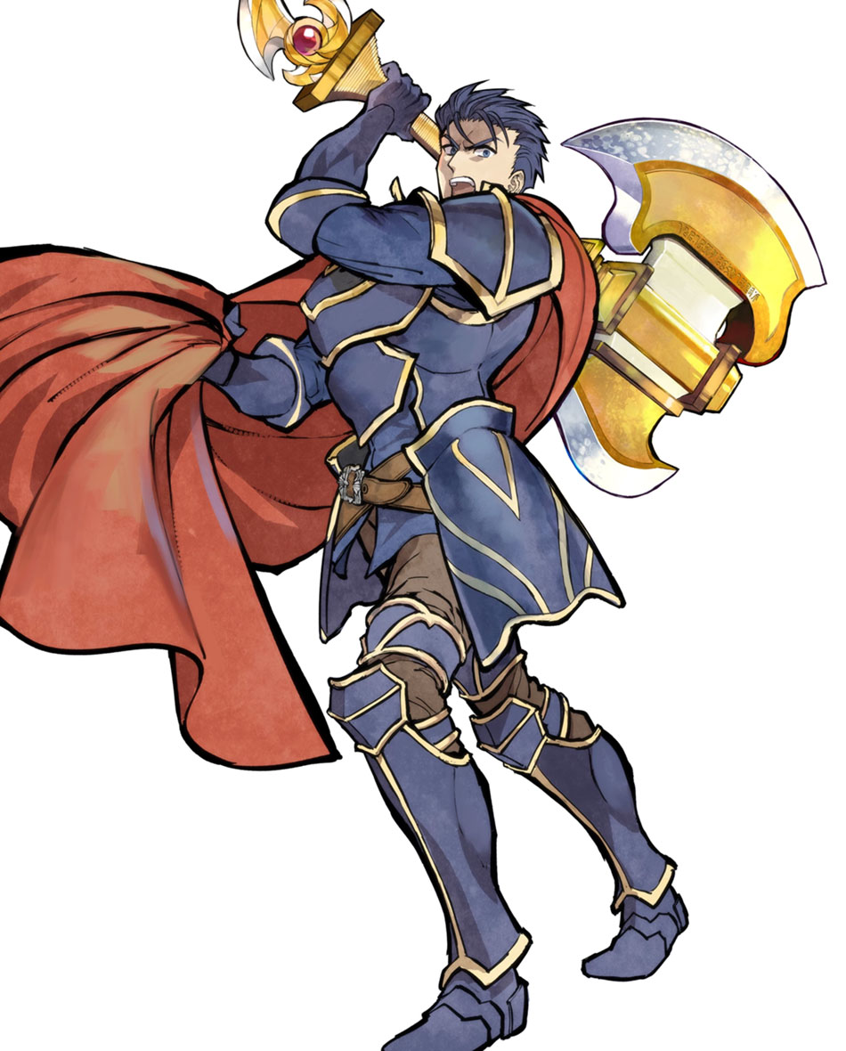 Hector, Battle Art from Fire Emblem Heroes