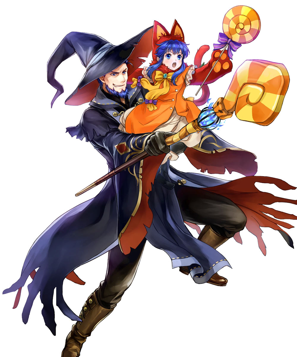 Dressed-Up Duo Hector, Battle Art from Fire Emblem Heroes