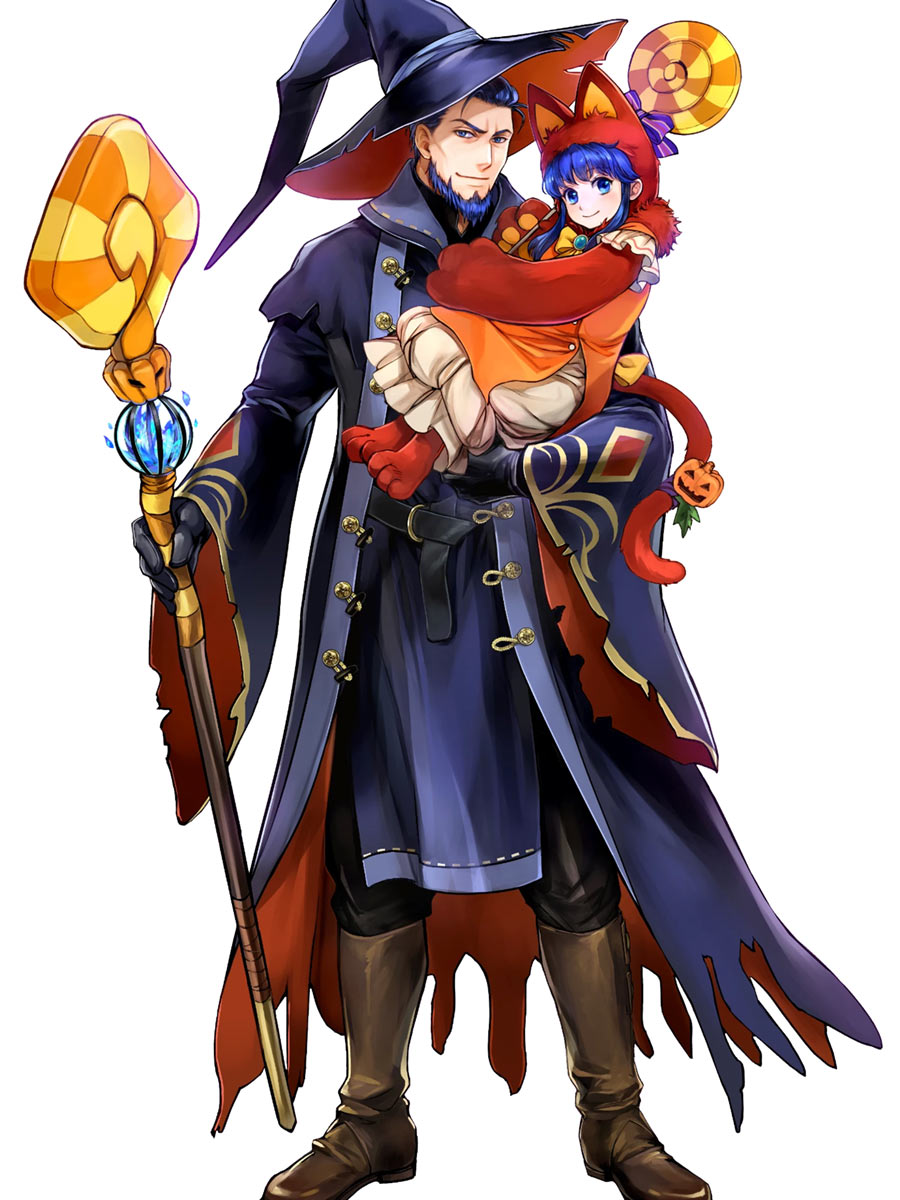 Dressed-Up Duo Hector Art from Fire Emblem Heroes