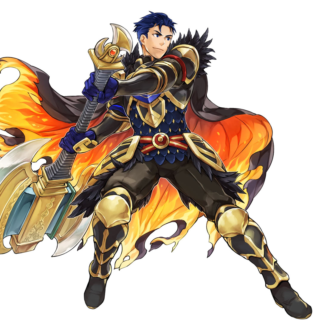 Resplendent Hector, Battle Art from Fire Emblem Heroes