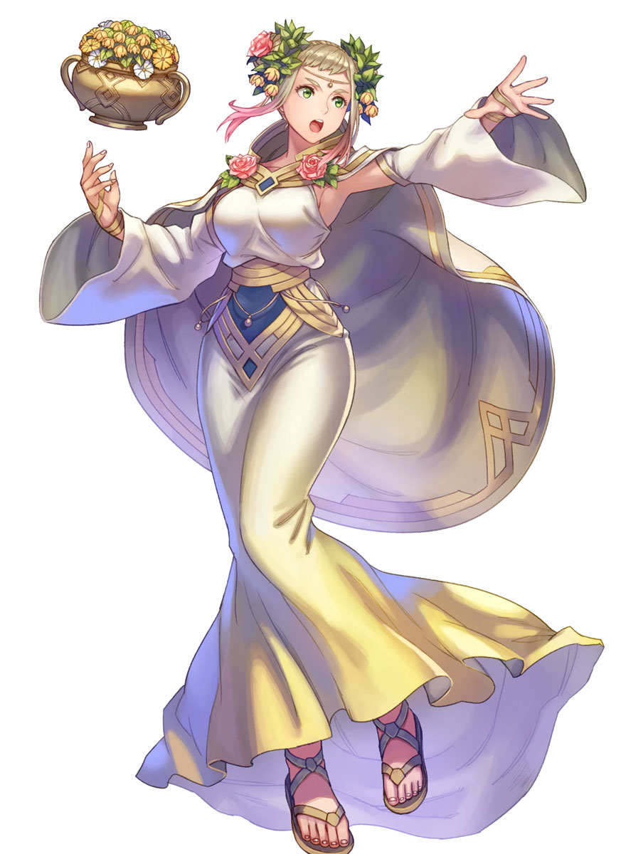 Overflowing Love Henriette, Battle Art from Fire Emblem Heroes