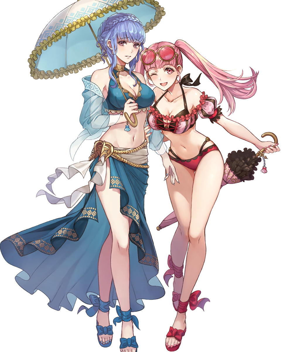 Deer's Two-Piece Hilda Art from Fire Emblem Heroes