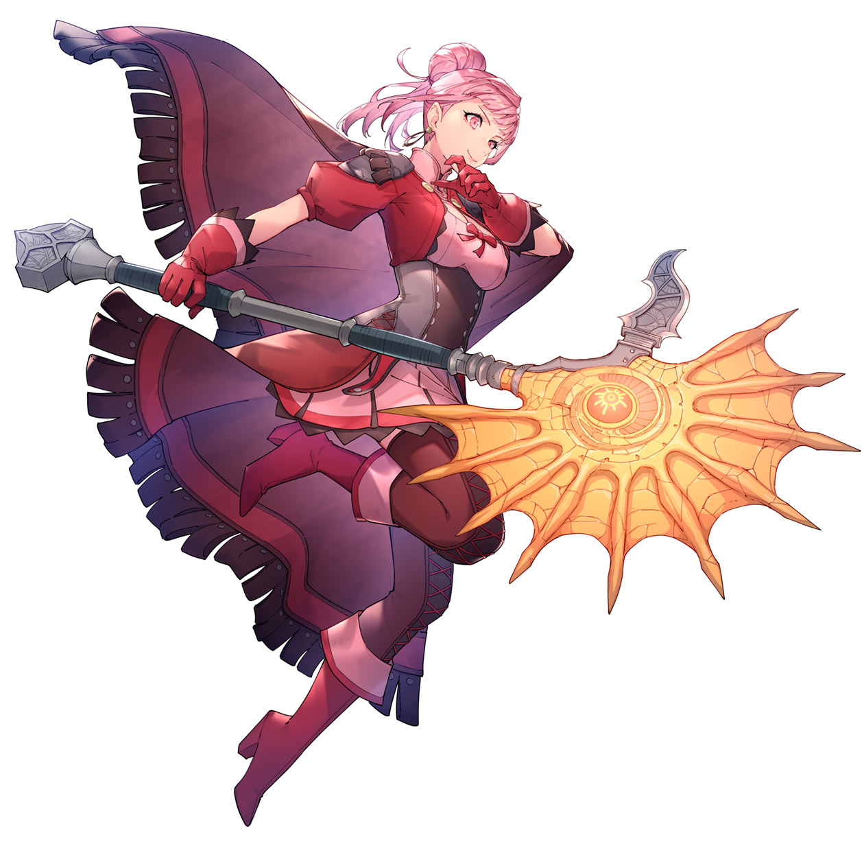 Helping Hand Hilda, Battle Art from Fire Emblem Heroes