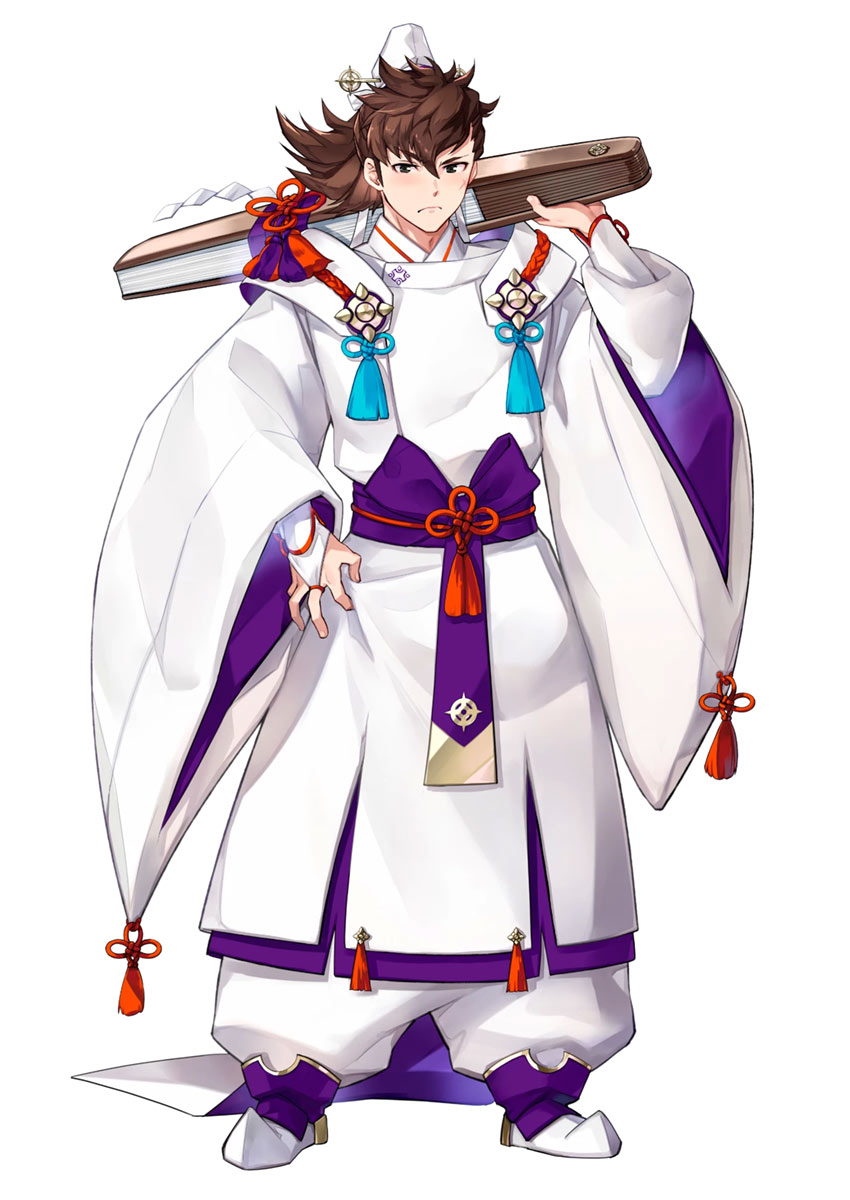 Samurai Groom Hinata Art from Fire Emblem Heroes