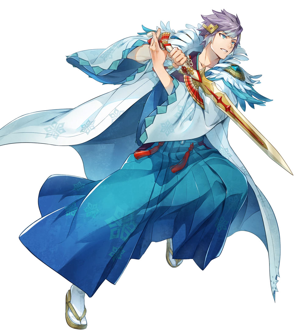 Resolute Prince Hrid, Battle Art from Fire Emblem Heroes
