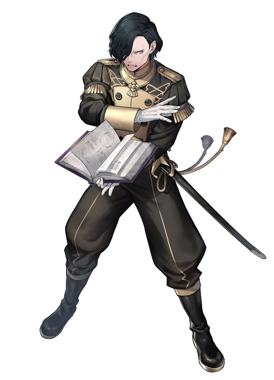 Hubert, Battle Art from Fire Emblem Heroes