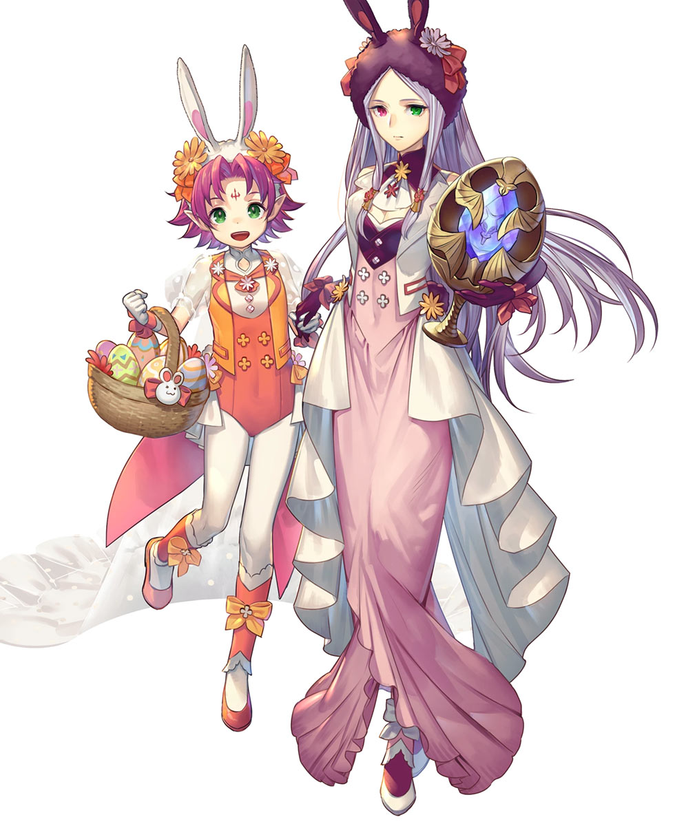 Dragonkin Duo Idunn Art from Fire Emblem Heroes