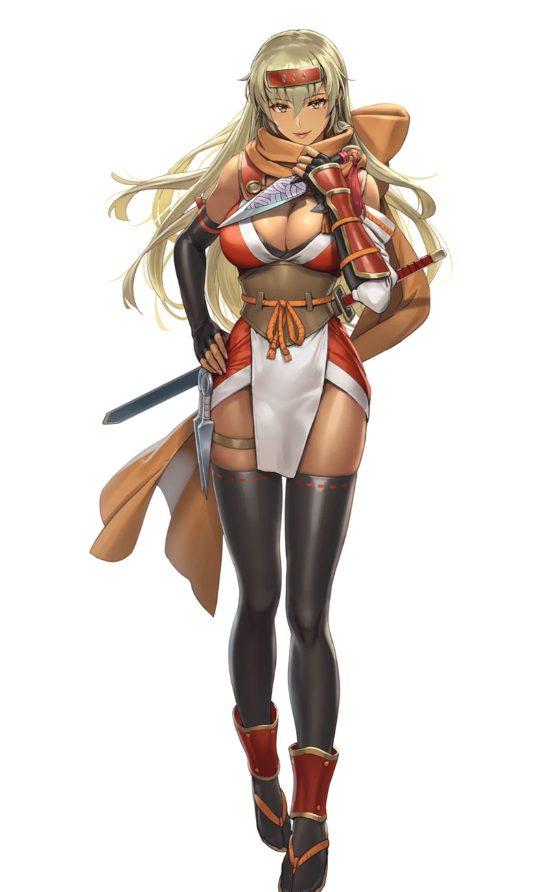 Ninja of Nabata Igrene Art from Fire Emblem Heroes