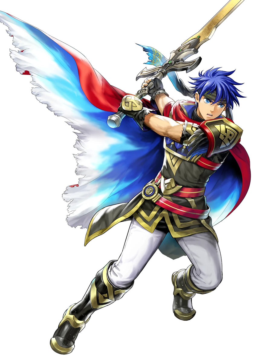 Resplendent Ike, Battle Art from Fire Emblem Heroes
