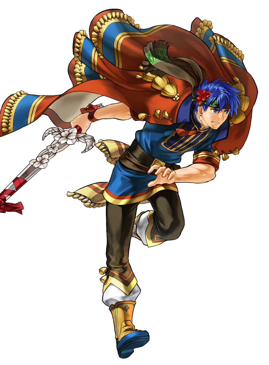 Stalwart Heart Ike, Battle Art from Fire Emblem Heroes