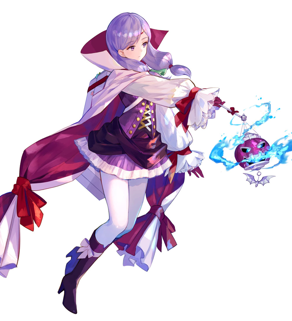 Treat Harvester Ilyana, Battle Art from Fire Emblem Heroes