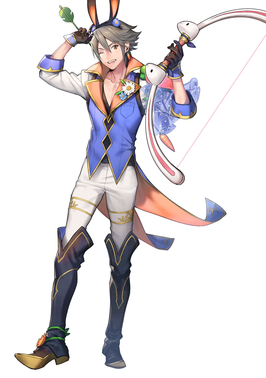 Festival Flower Inigo Art from Fire Emblem Heroes