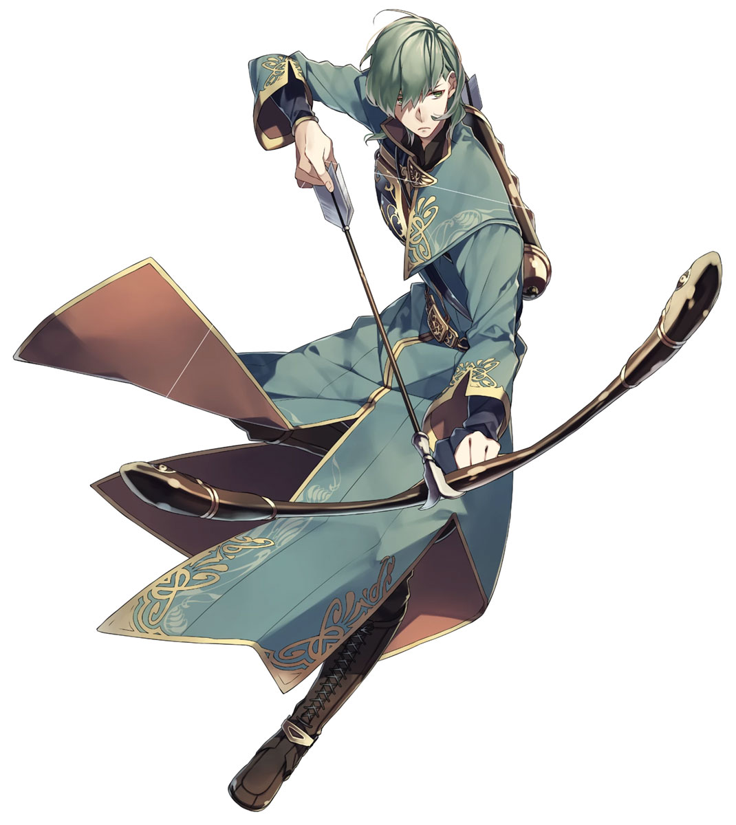 Innes, Battle Art from Fire Emblem Heroes