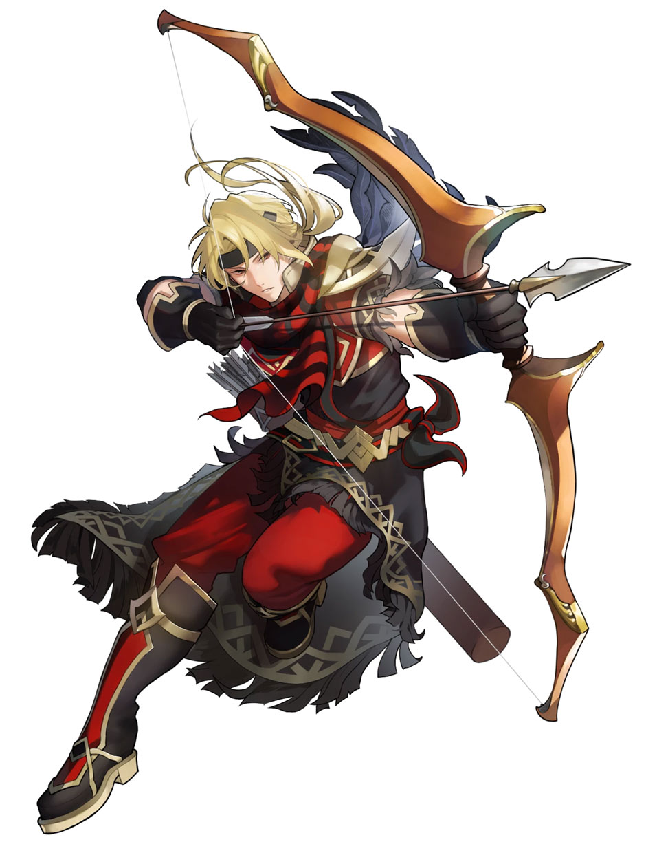 Resplendent Jeorge, Battle Art from Fire Emblem Heroes