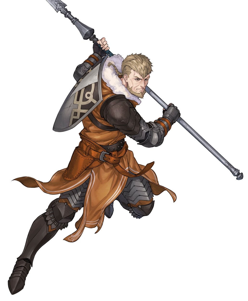 Jeralt, Battle Art from Fire Emblem Heroes