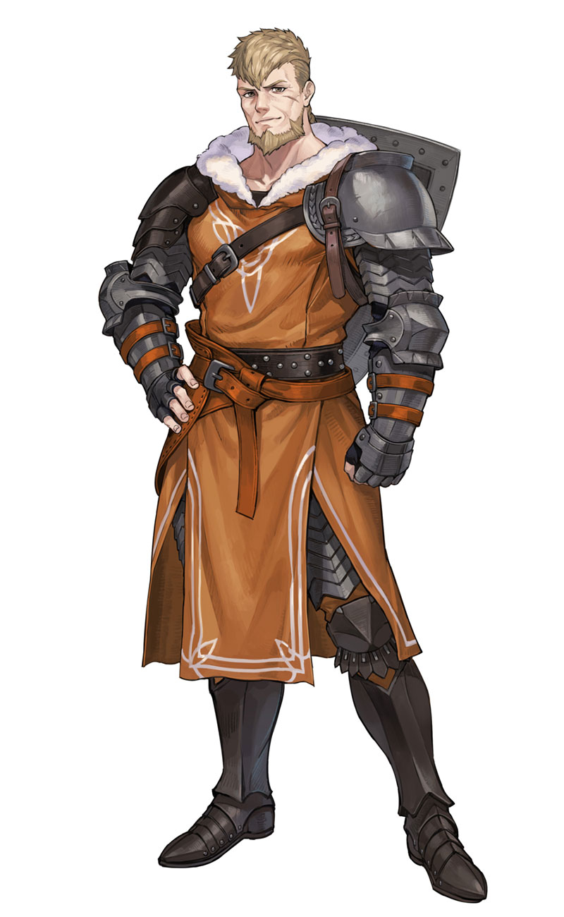 Jeralt Art from Fire Emblem Heroes