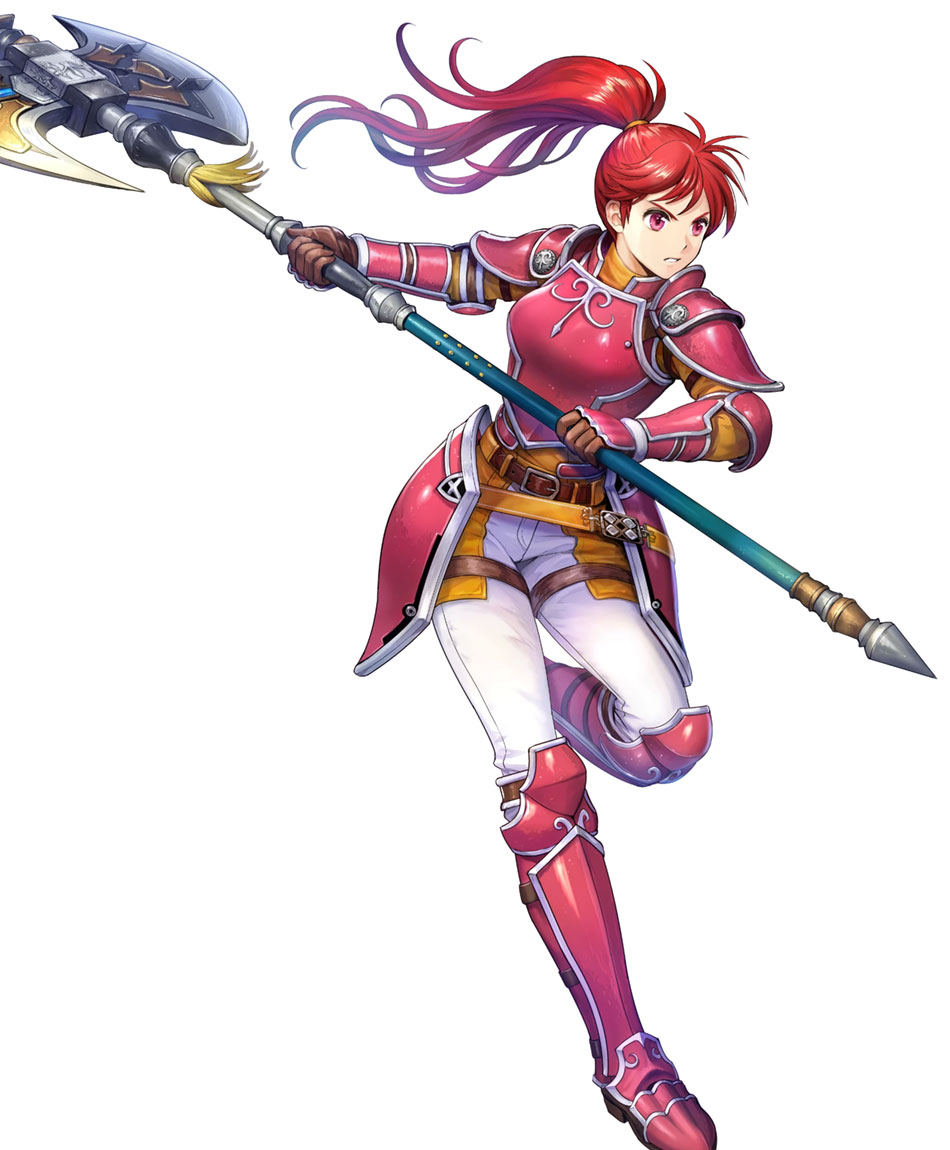 Jill, Battle Art from Fire Emblem Heroes