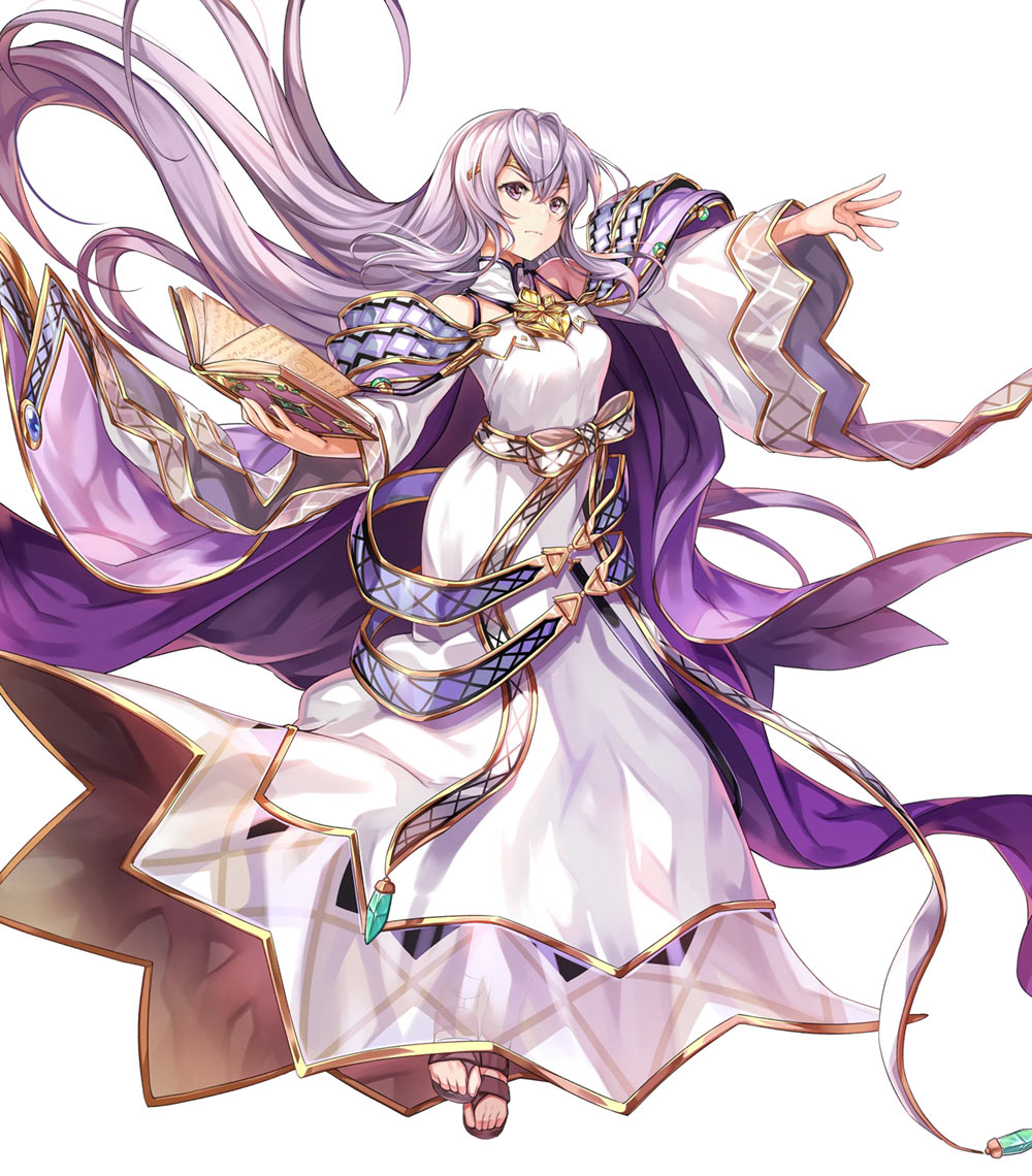 Crusader of Light Julia, Battle Art from Fire Emblem Heroes