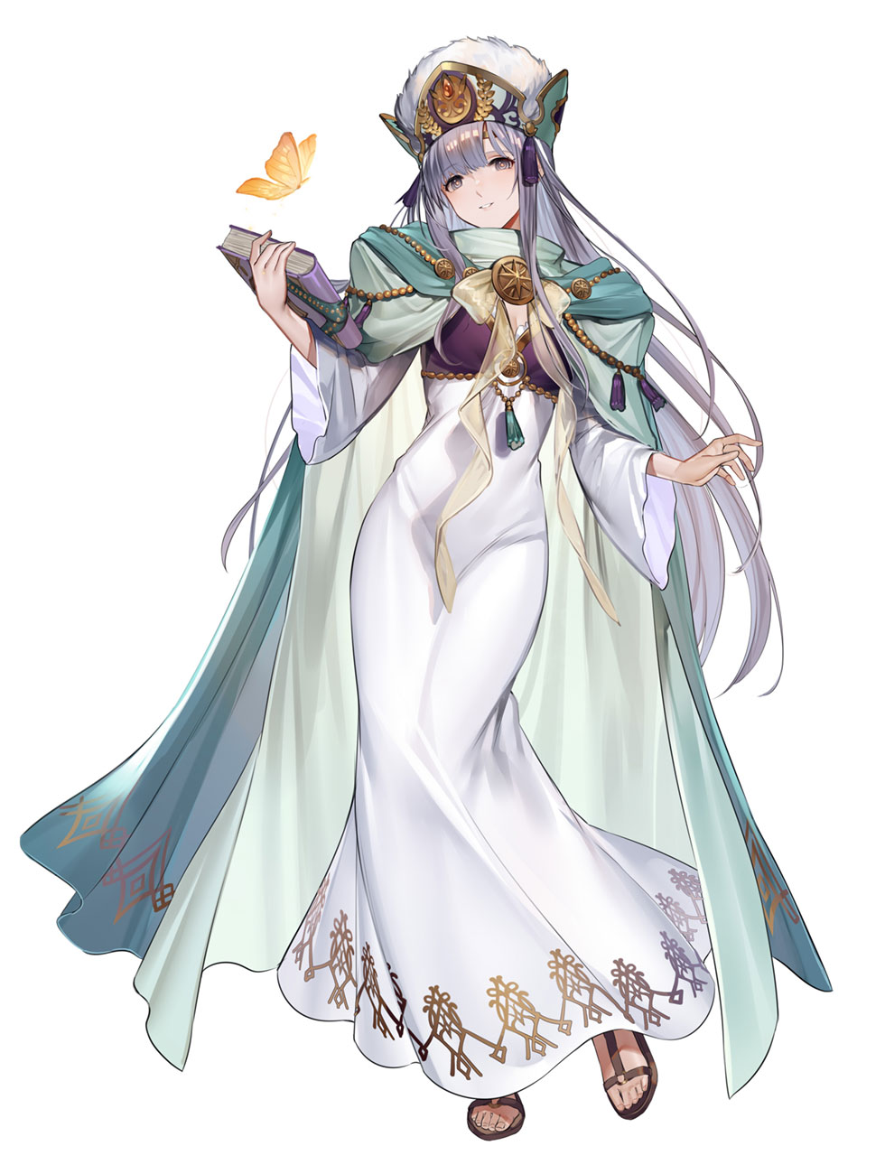 Scion of the Saint Julia Art from Fire Emblem Heroes