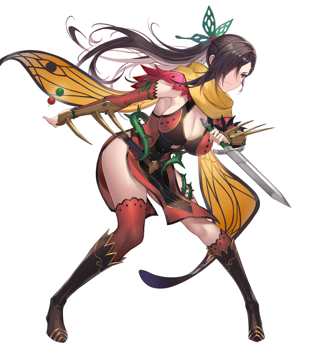 Resplendent Kagero, Battle Art from Fire Emblem Heroes