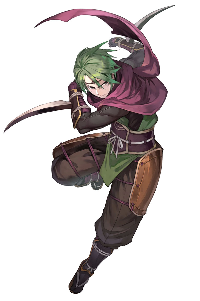 Kaze, Battle Art from Fire Emblem Heroes