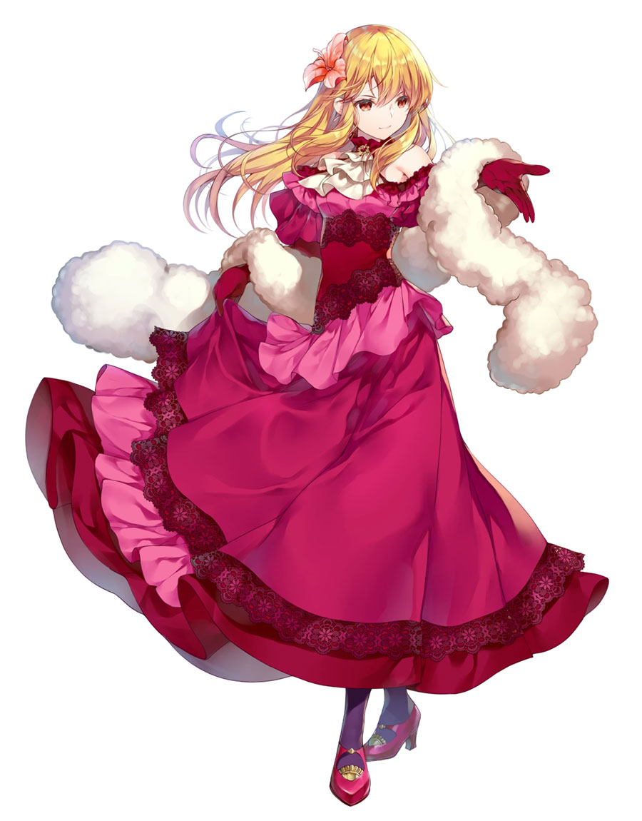 Ballroom Bloom Lachesis, Battle Art from Fire Emblem Heroes