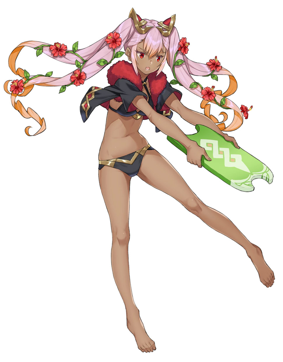 Bonfire's Blaze Laevatein, Battle Art from Fire Emblem Heroes