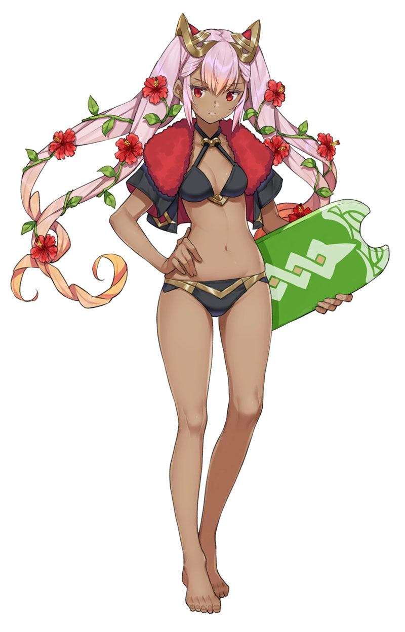 Bonfire's Blaze Laevatein Art from Fire Emblem Heroes