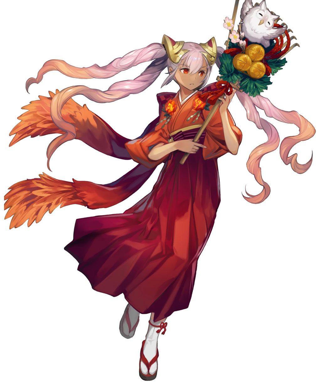 Kumade Warrior Laevatein, Battle Art from Fire Emblem Heroes