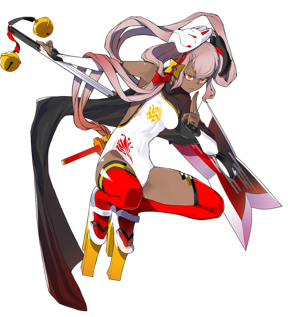 Ninja of Muspell Laevatein, Battle Art from Fire Emblem Heroes